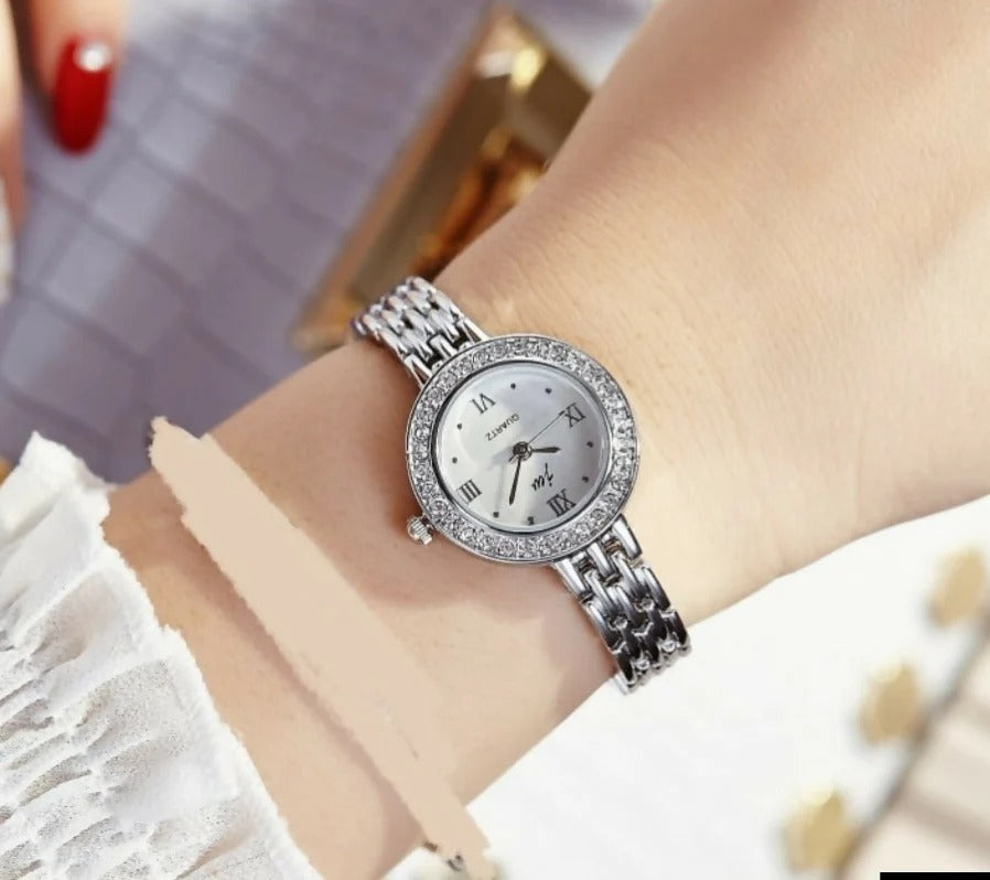 Imported Round Chain Step Watch-058 | Women Accessories | Watches | Brand New