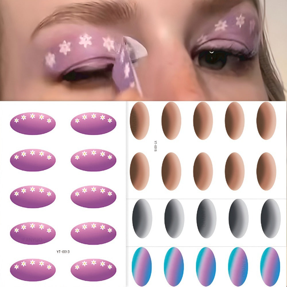 GlamPress™ Eyeshadow Stickers ✨💖 — Perfect Eye Looks in Seconds