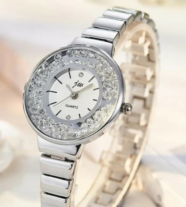 Imported Round Chain Step Watch-058 | Women Accessories | Watches | Brand New
